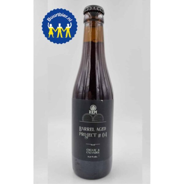 Barrel Aged Brown Ale op Cognac en Calvadosvaten Project #04 33cl - Eembier