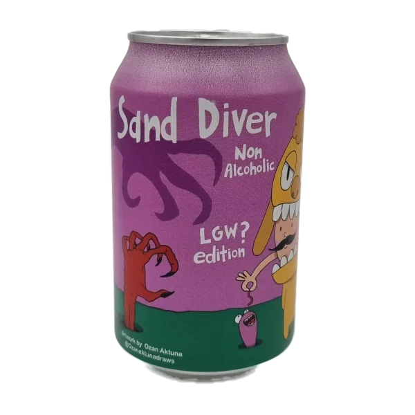 Sanddiver 0,3% 33cl - Brouwerij de Kromme Haring