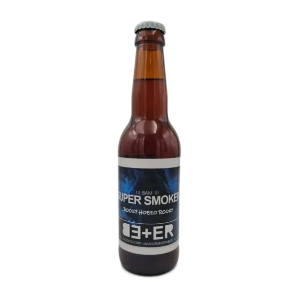 Super Smoker 33cl - BE+ER Bierbrouwers