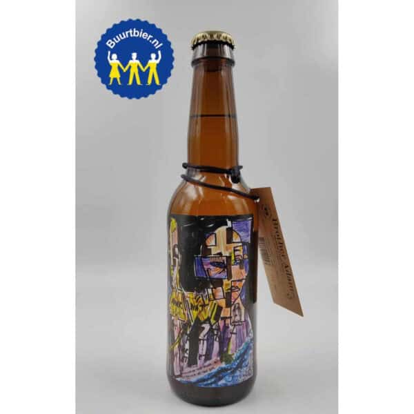 Brother Adam hybride bier Zwaar Blond met Oranjewijn 2024 33cl - The Sisters Brewery