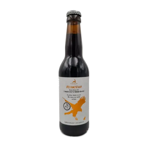 Veluws Vuur RIS Barrel Aged Barbados Rum 33cl - Epe Bier Collectief