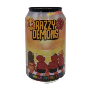 Razzy Demons Caribbean Imperial Stout 33cl - Collab Brouwerij Happy Demons & RaZ