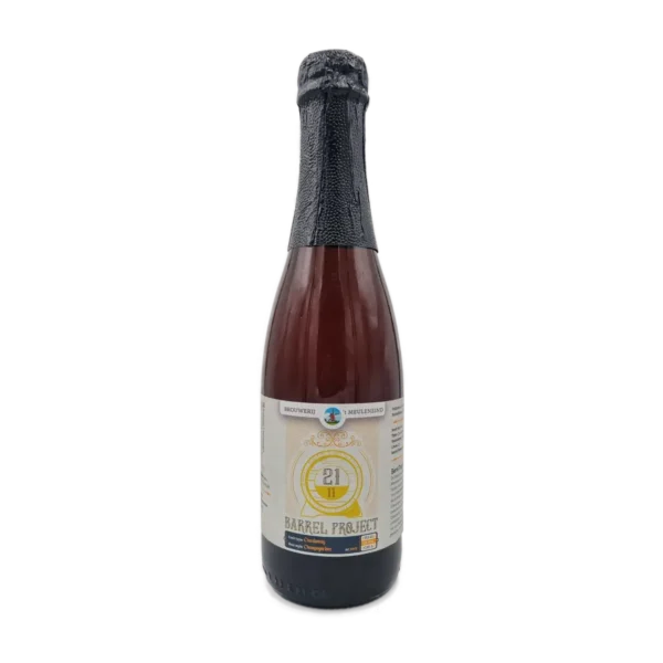 Barrel Project 21.11 Champagnebier gerijpt op Chardonnay vaten 375ml - Brouwerij 't Meuleneind