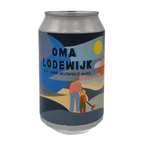 Oma Lodewijk alcoholarm 0,3% 33cl - Brouwerij Eleven