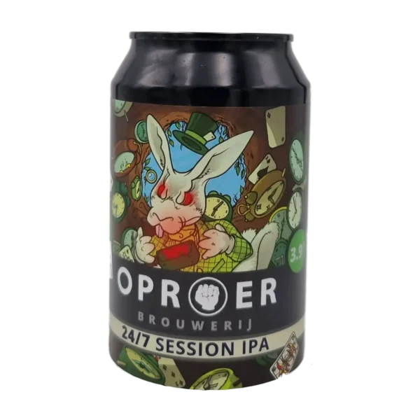 24/7 India Session Ale 33cl - Brouwerij Oproer (glutenvrij)