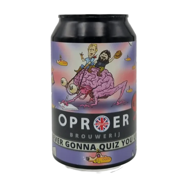 Never Gonna Quiz You Up 33cl - Brouwerij Oproer