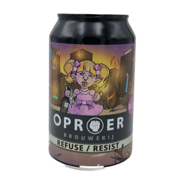 Against the Grain/Refuse Resist DIPA 33cl - Brouwerij Oproer (glutenvrij)