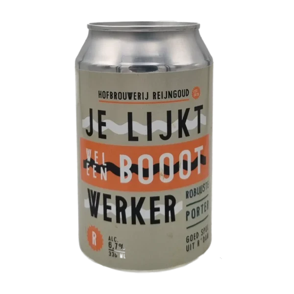 Je lijkt wel een Bootwerker 33cl - Hofbrouwerij Reijngoud