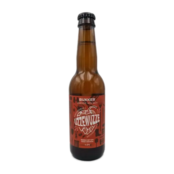 Bukker Kölsch 33cl - Brouwerij Uzzewuzze