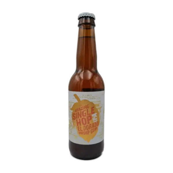 The Amazing Single Hop IPA El Dorado Worship Gear 33cl - Striper Craft Beer Company