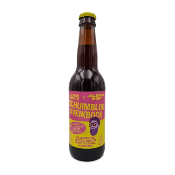 Schuimblok KveikBock 33cl - Terwijde Bierclub & Jelster Bier