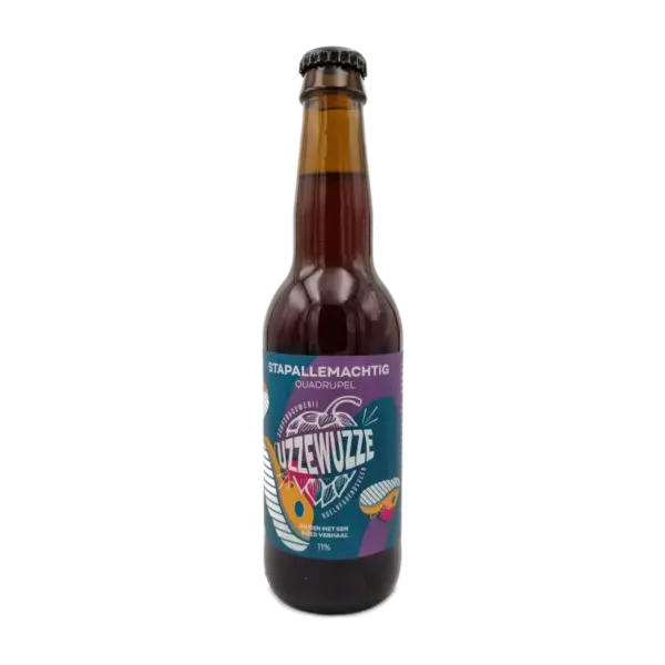 Stapallemachtig Quadrupel 33cl - Brouwerij Uzewuzze
