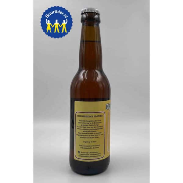 Halderbergs Blondje 33cl - Brouwerij 't Meuleneind - Afbeelding 2