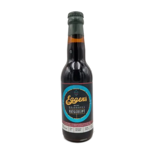Quadrupel Barrel Aged op whisky 33cl - Eggens Craft Beer