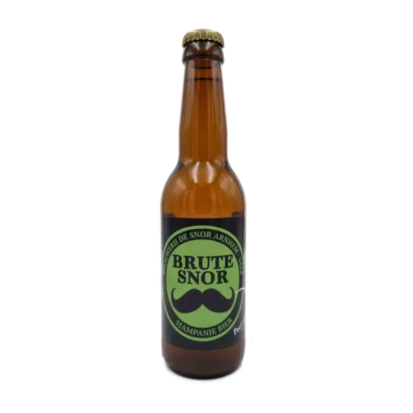 Brute Snor Sjampanjebier 33cl - Brouwerij De Snor