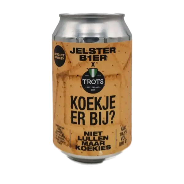 Koekje erbij? Biscuit Barley 33cl - Jelster Bier x Trots Bier