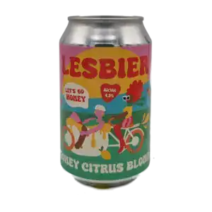 Lesbier Honey Citrus Blond 33cl - Queer Beer