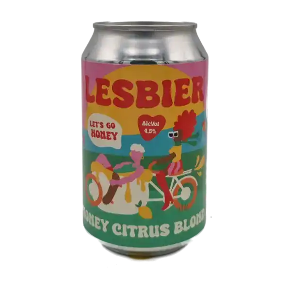 Lesbier Honey Citrus Blond 33cl - Queer Beer