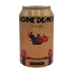 It's OK Black IPA 33cl - Brouwerij Happy Demons